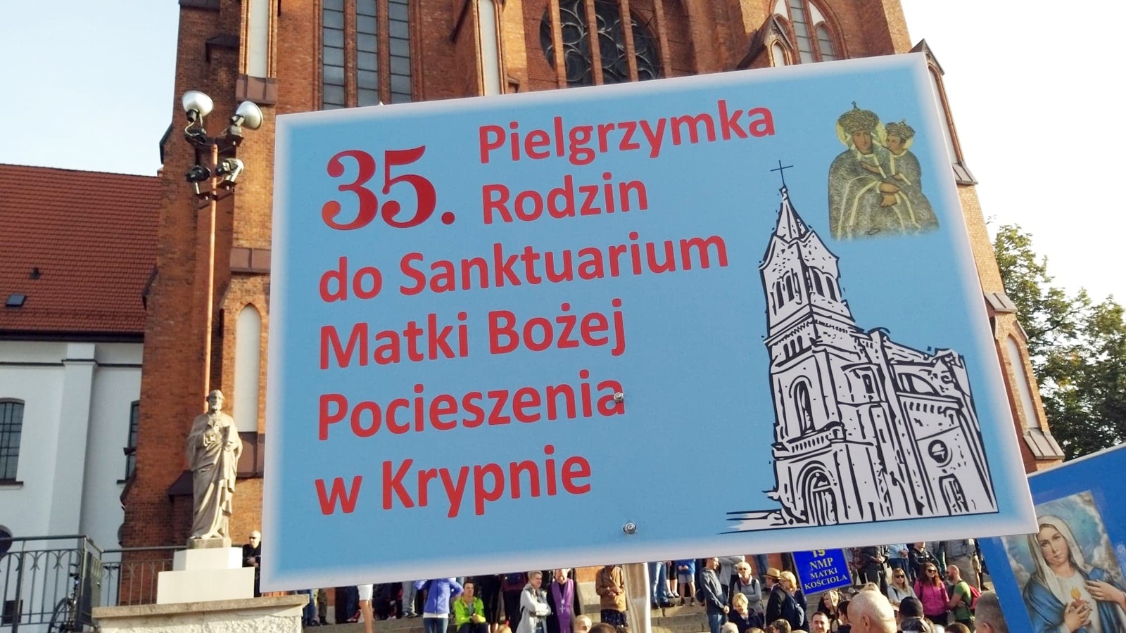 Zamiast tradycyjnej pielgrzymki, w tym roku do Krypna można pielgrzymować indywidualnie