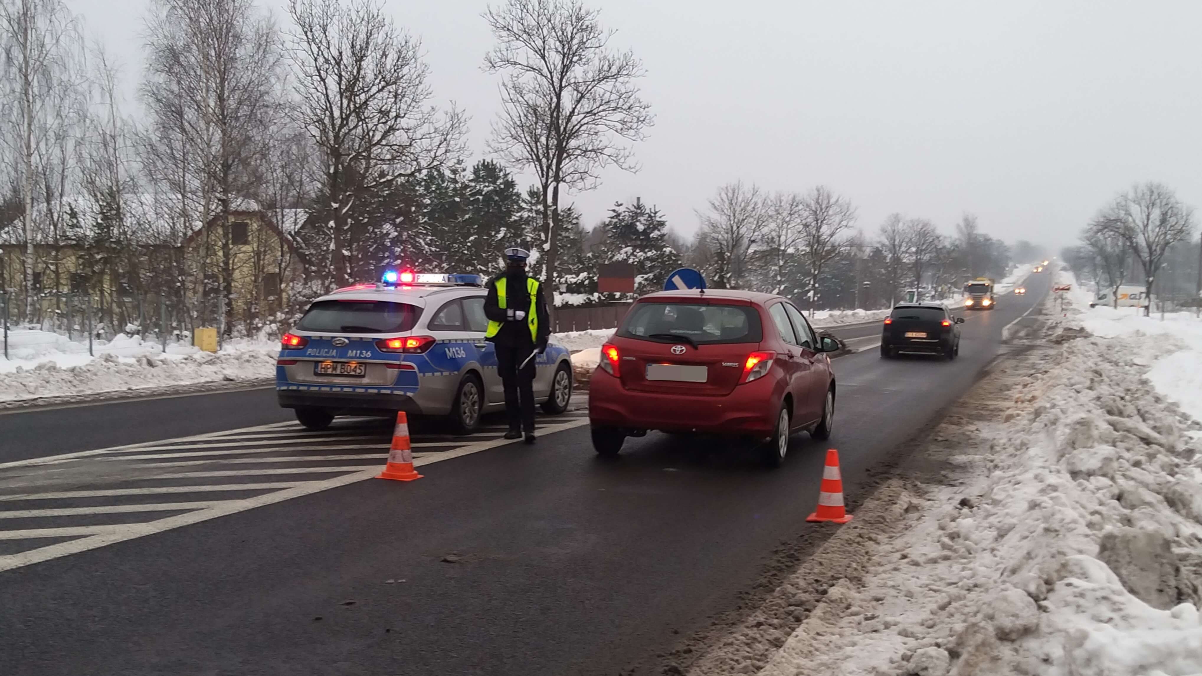 Podlascy policjanci rozpoczęli świąteczną akcję na drogach