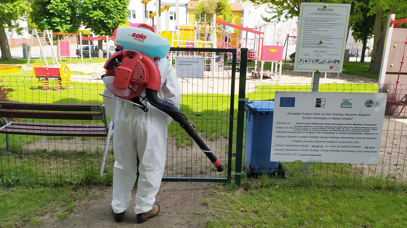 Znów są otwarte place zabaw i siłownie na świeżym powietrzu