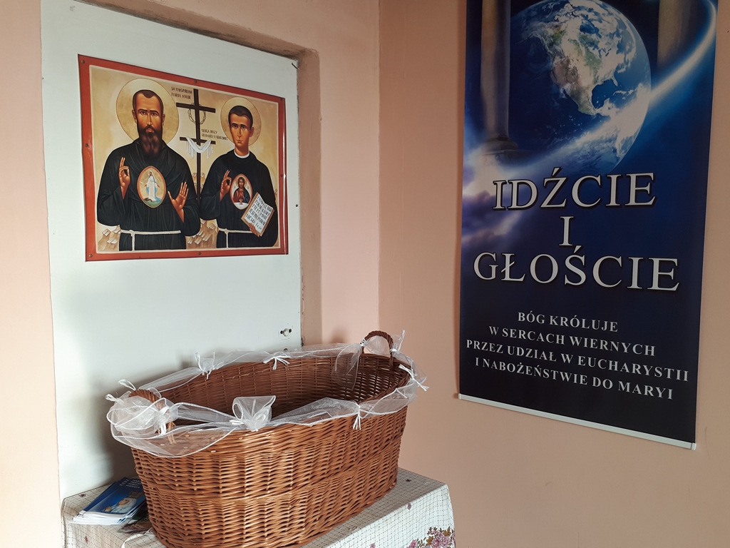 W parafii pw. Matki Bożej Różańcowej wierni mogą podzielić się żywnością z potrzebującymi