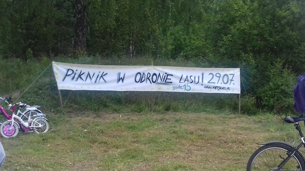 Tam, gdzie rośnie Las Turczyński, ma być cmentarz - mieszkańcy osiedla Nowe Miasto protestują