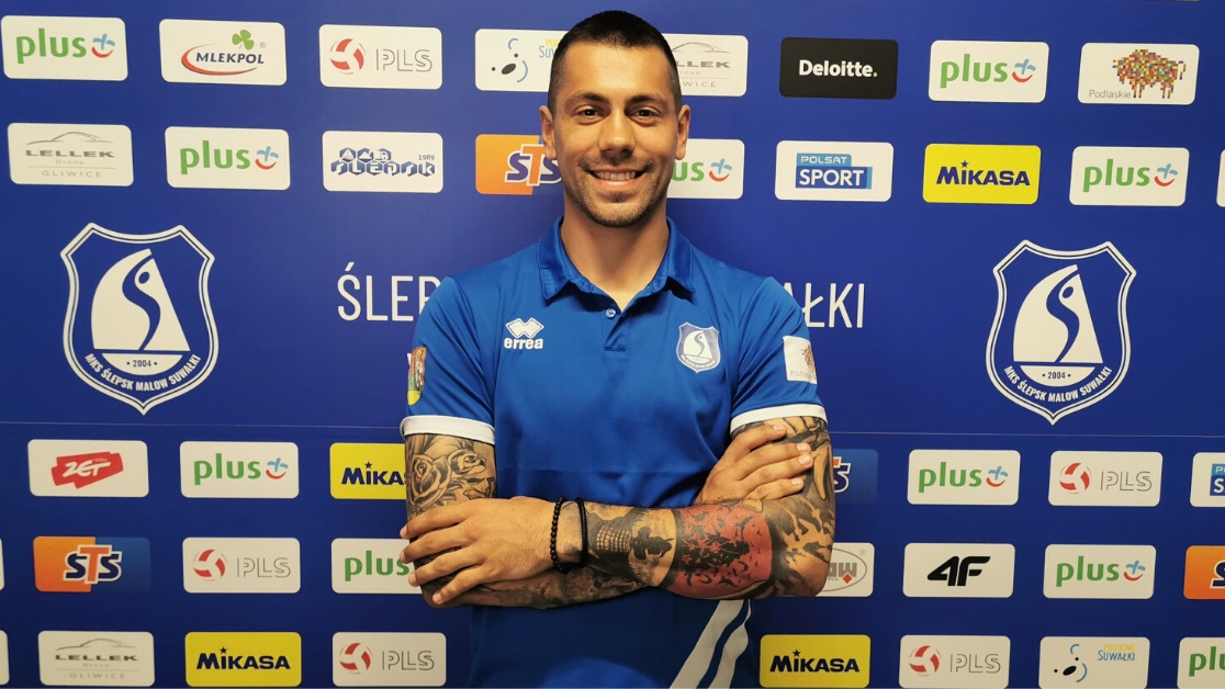 Ślepsk Malow Suwałki ma nowego libero - to Mateusz Czunkiewicz ze Stali Nysa