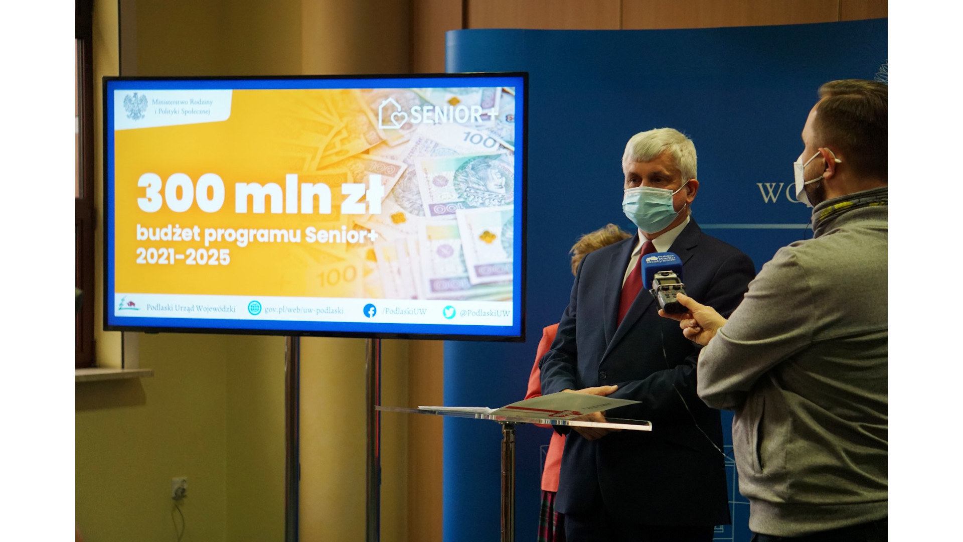 Wojewoda podsumował funkcjonowanie programu "Senior plus"