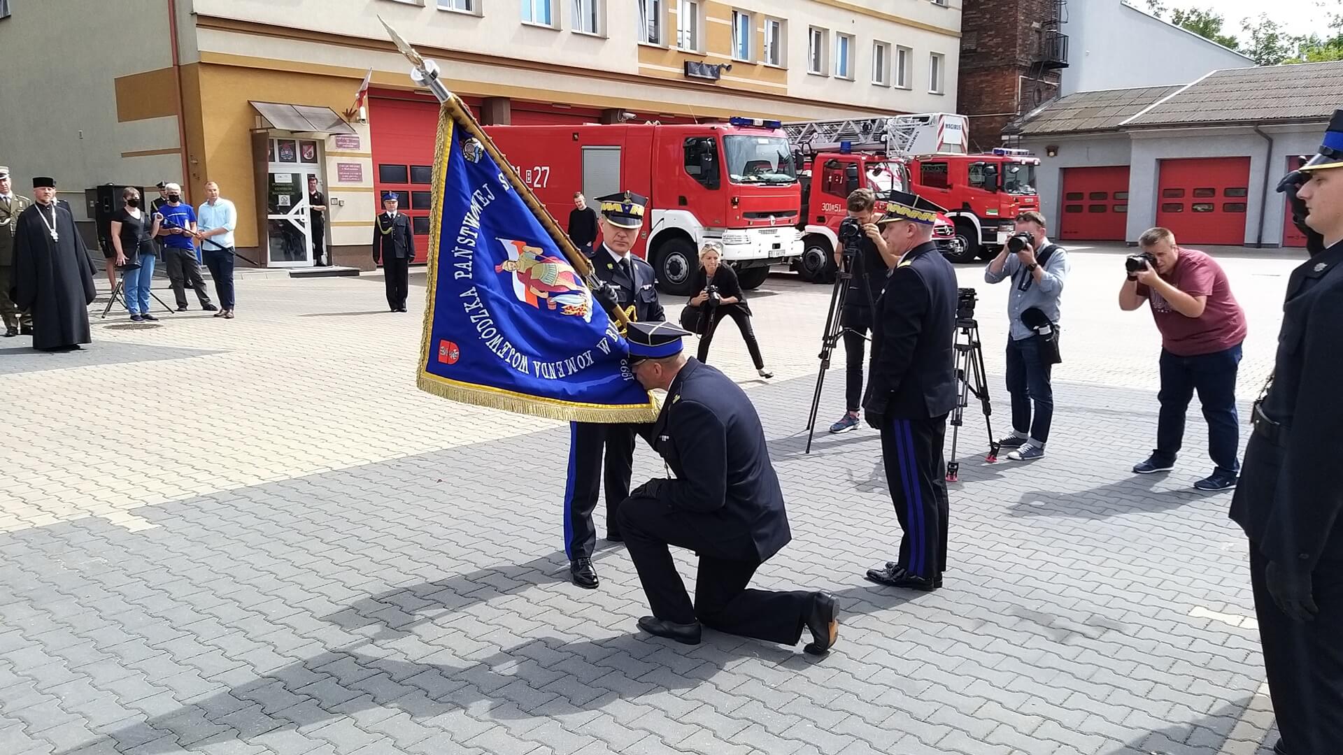 Mł. bryg. Sebastian Zdanowicz podlaskim komendantem wojewódzkiej PSP