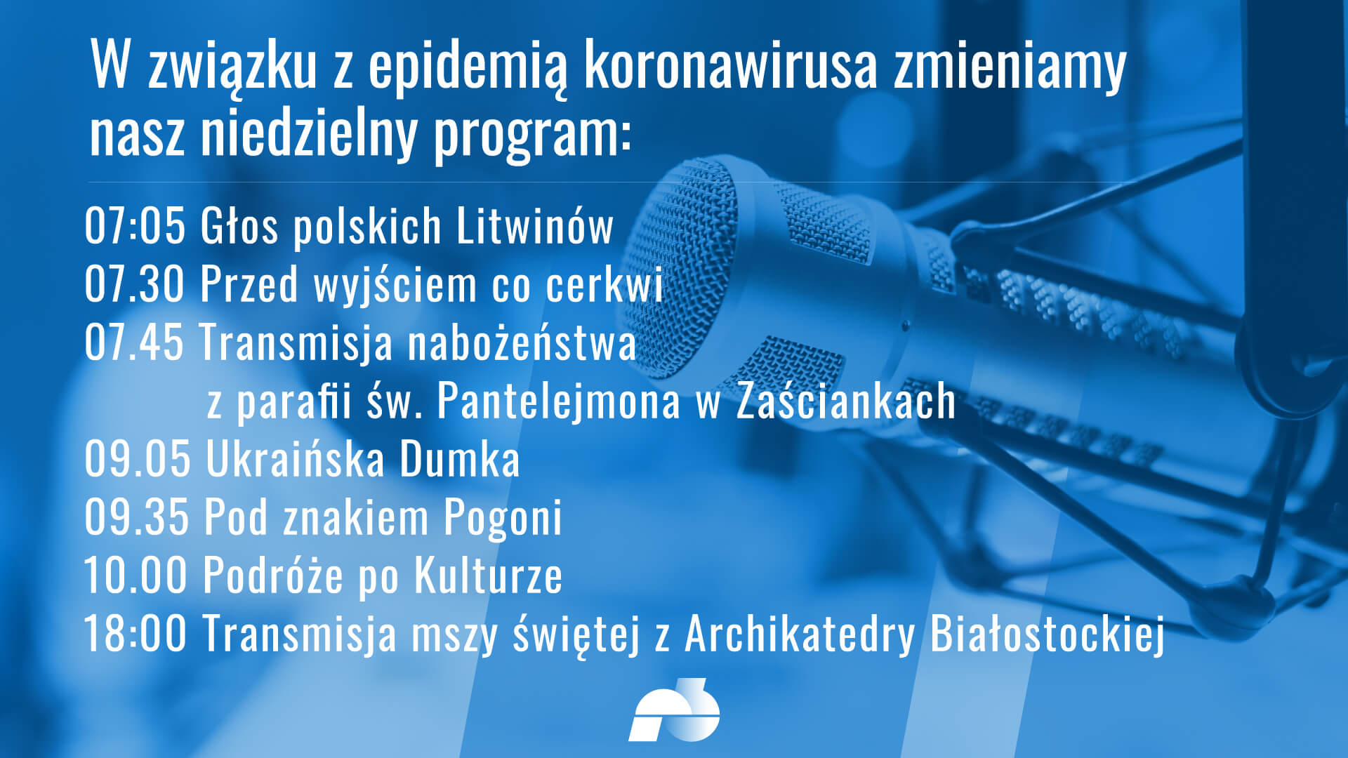 Transmisje z niedzielnych mszy na naszej antenie