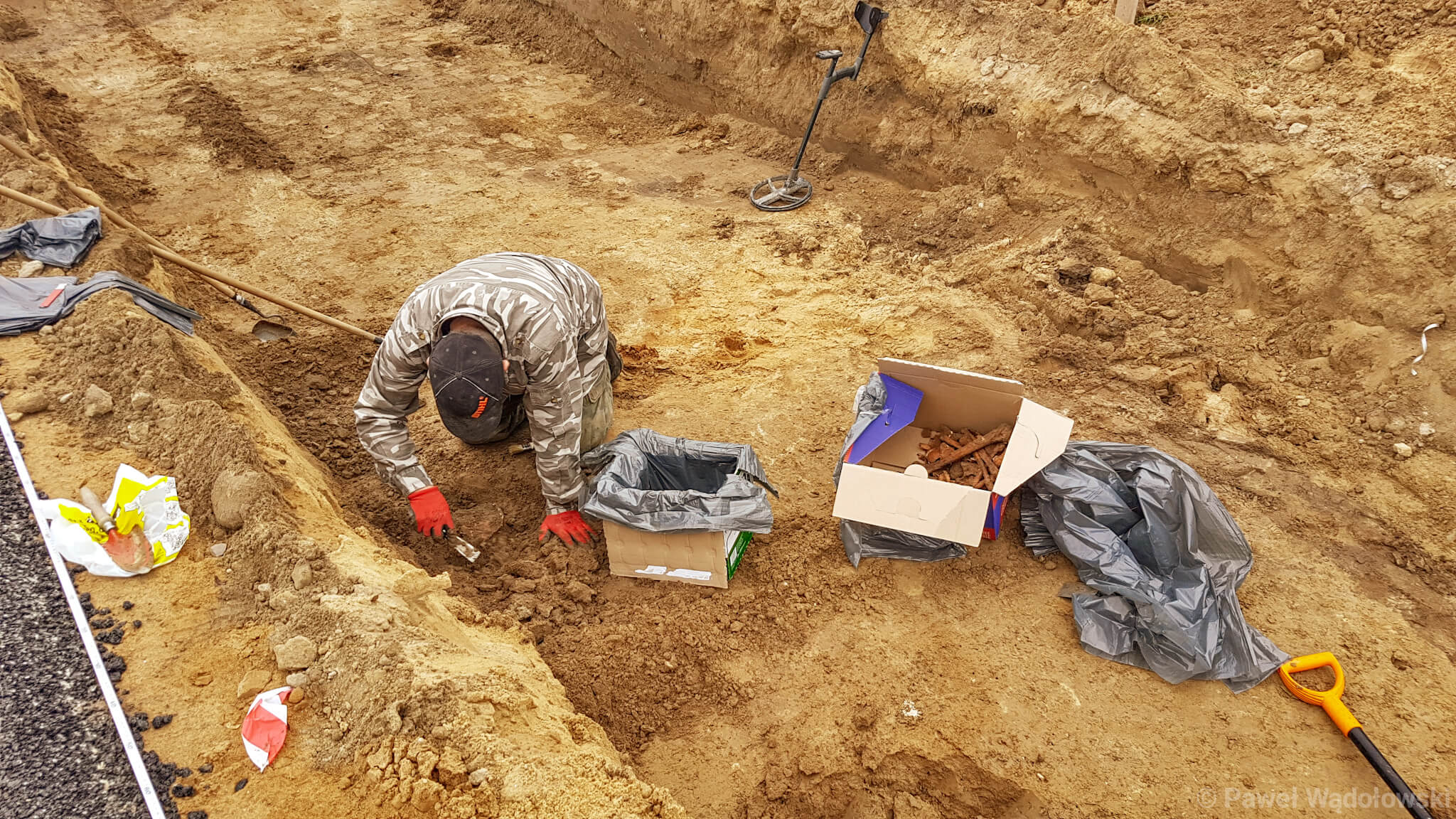 Archeolodzy znaleźli szczątki 7 osób w Mątwicy k. Nowogrodu