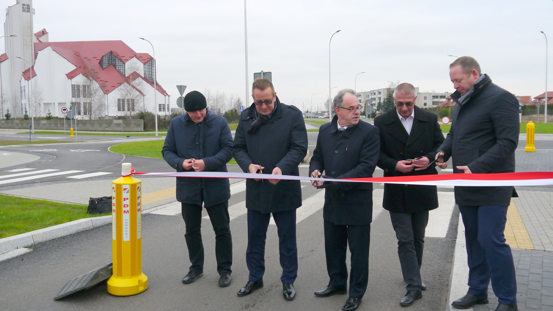 W Suwałkach oddano do użytku ul. Rotmistrza Witolda Pileckiego