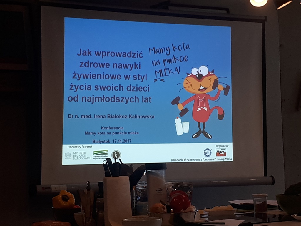 To próba zaszczepienia mody na nabiał poprzez zabawę – projekt "Mamy kota na punkcie mleka"