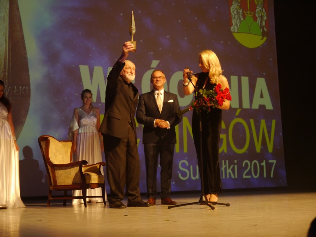 Andrzej Strumiłło odebrał diamentową Włócznię Jaćwingów