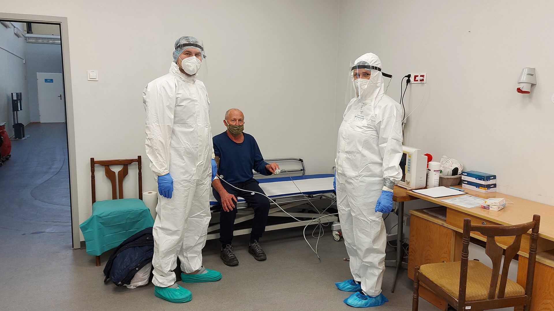 Szpital tymczasowy Uniwersytetu Medycznego w Białymstoku znów przyjmuje pacjentów