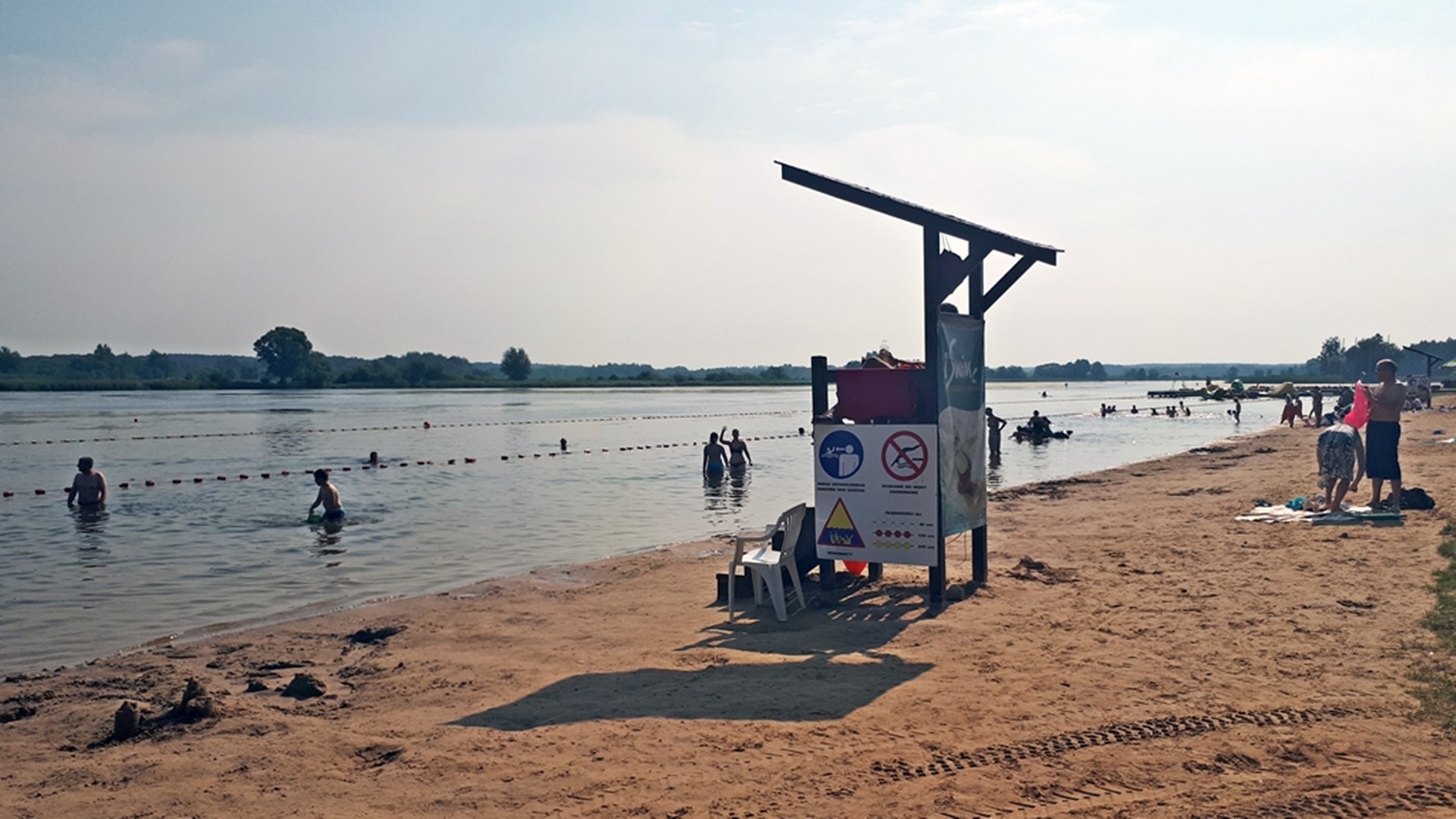 50-latek topił się w zalewie w białostockich Dojlidach