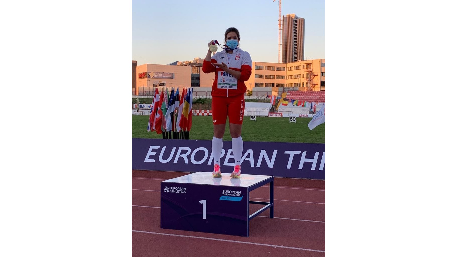 Można wylicytować złoty medal Marii Andrejczyk i pomóc 13-miesięcznemu Antosiowi