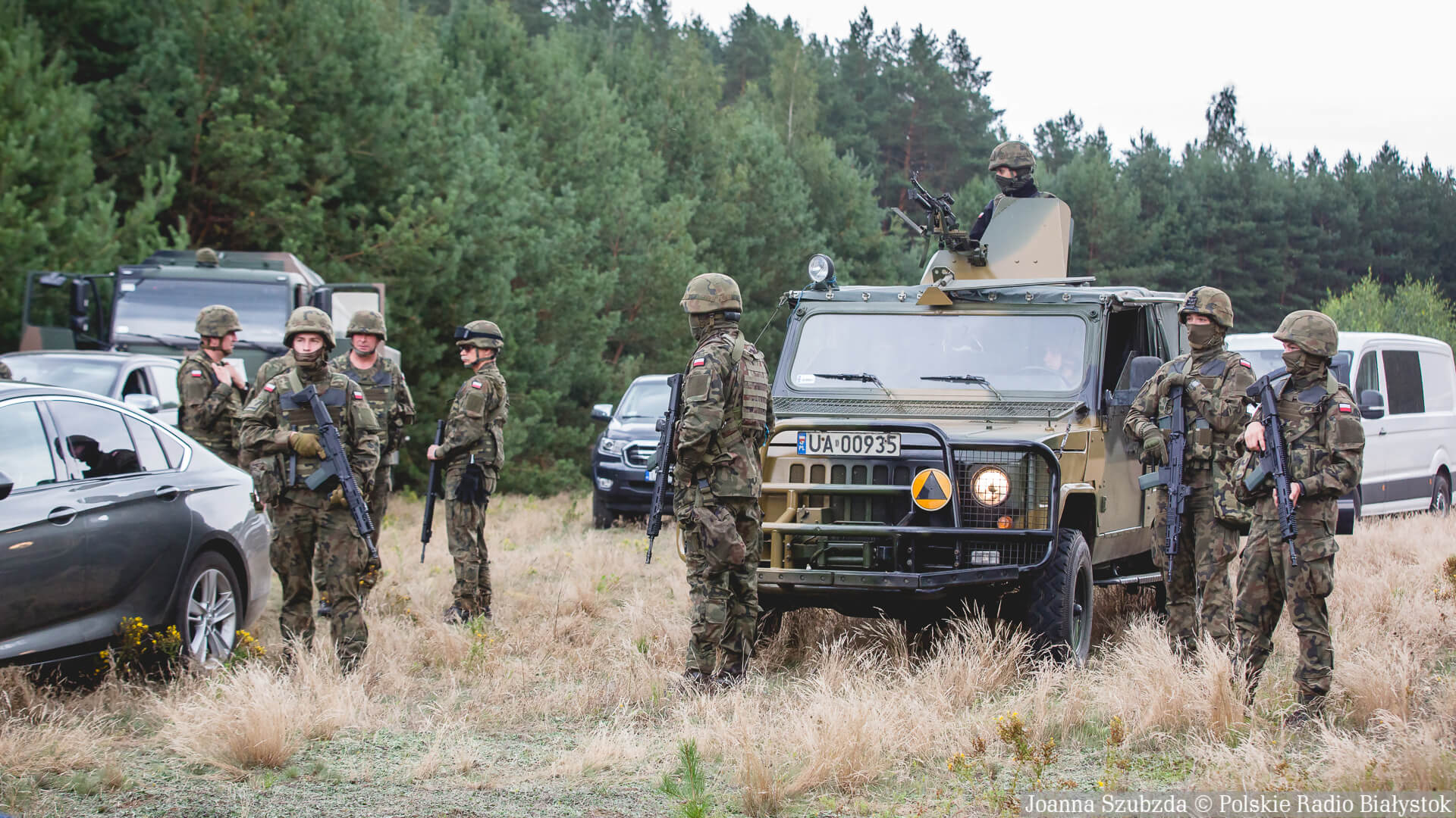 Szef MSWiA o zwiększeniu sił na granicy Polski z Białorusią