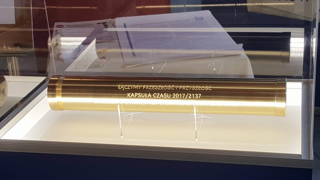 Firma PSS Społem Białystok przygotowała kapsułę czasu na 120-lecie działalności