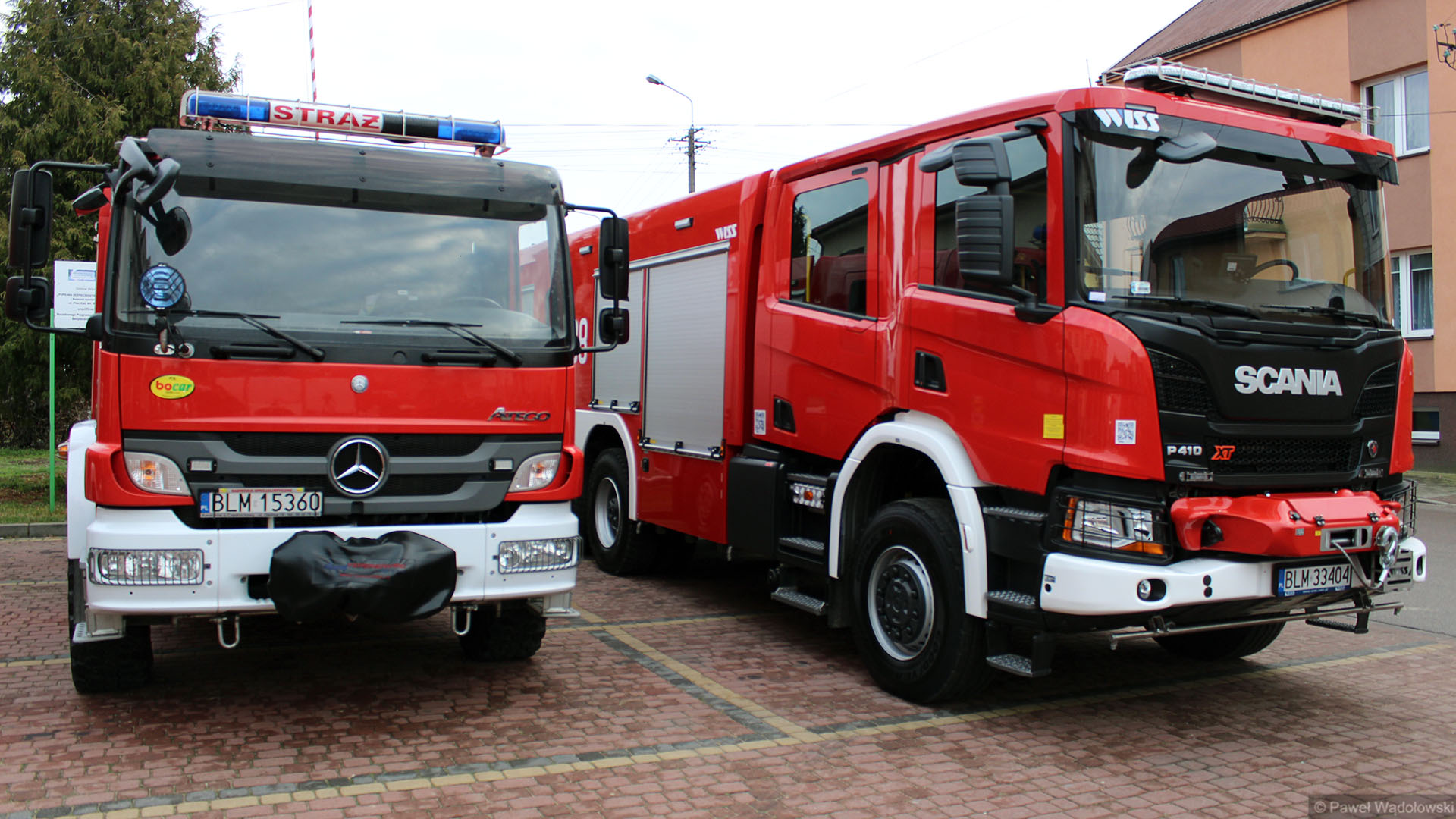 Członkowie OSP w Wiźnie mają nowy wóz strażacki