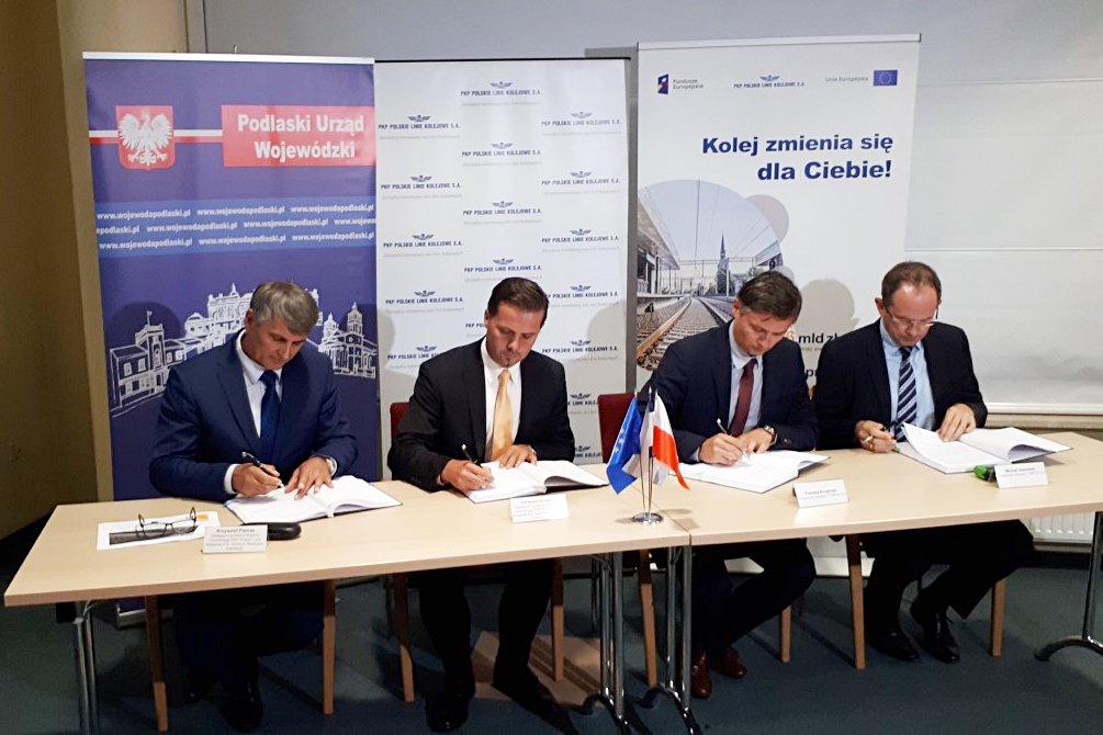 140 mln zł na dwie inwestycje kolejowe PKP PLK w Podlaskiem