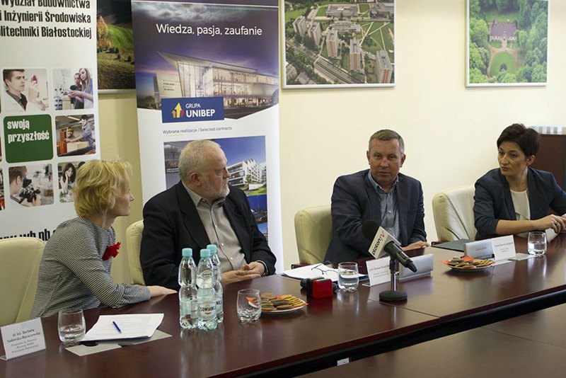 Władze Politechniki Białostockiej i Spółki Unibep podpisały umowę o współpracy