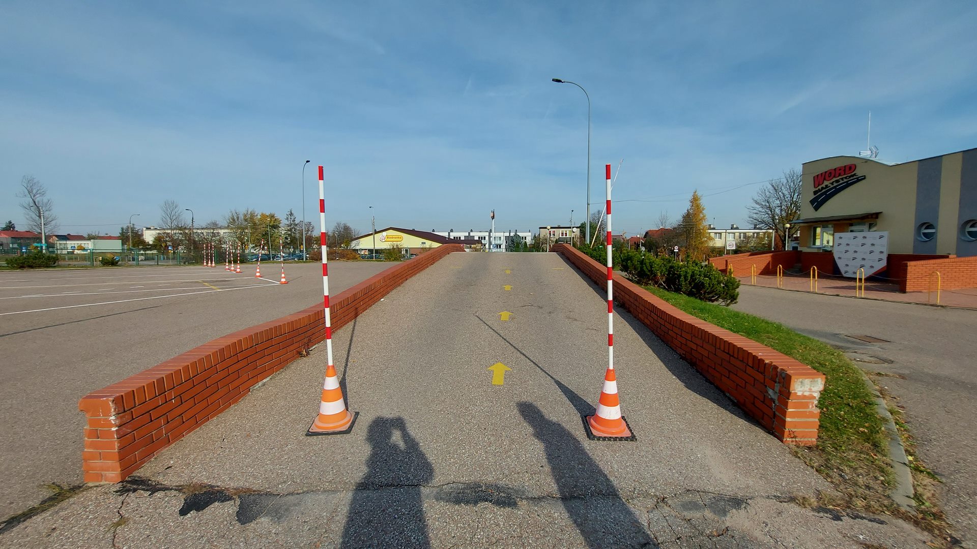 W Wojewódzkim Ośrodku Ruchu Drogowego w Białymstoku oddano do użytku nowy podjazd