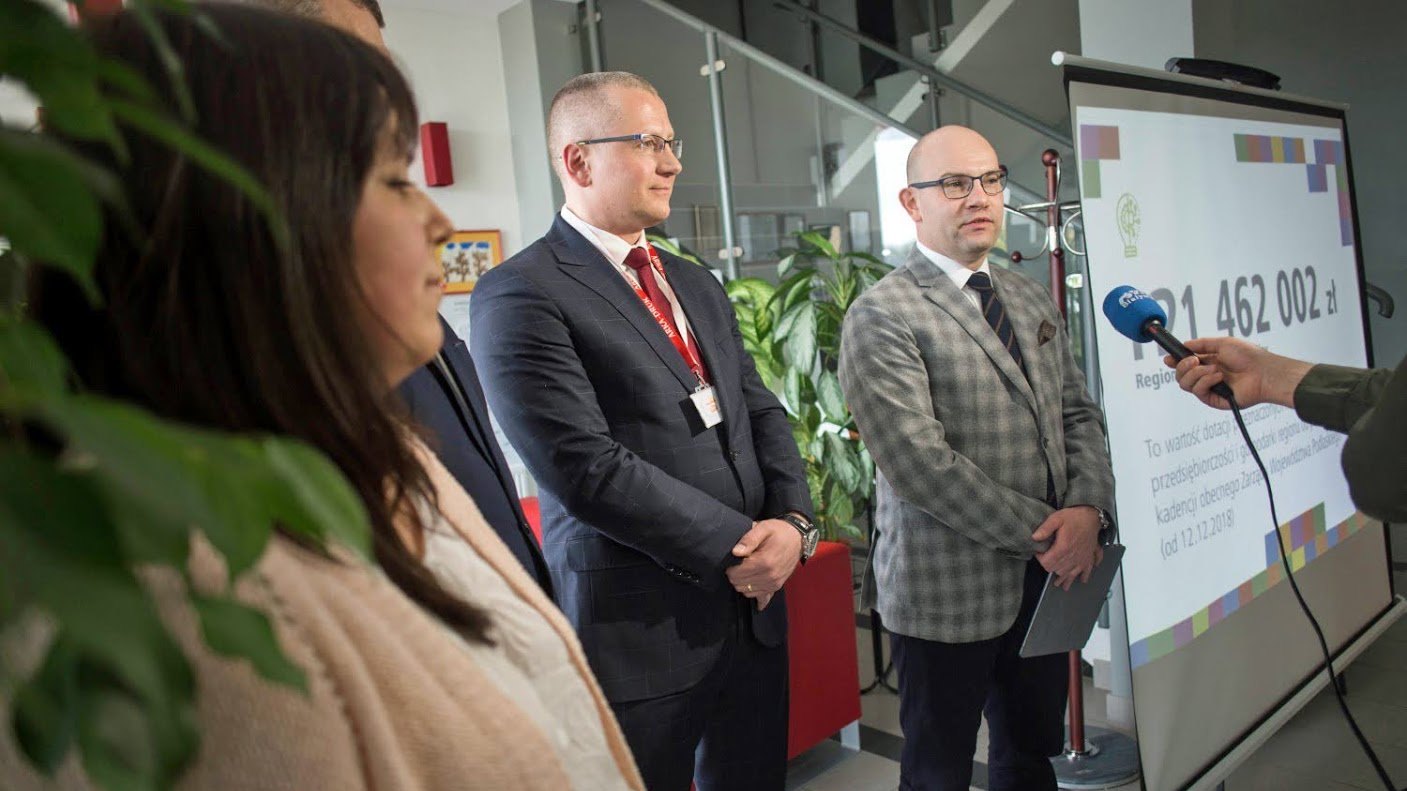 Ponad 120 mln zł dla firm z regionu, przyznał od grudnia Zarząd Województwa Podlaskiego