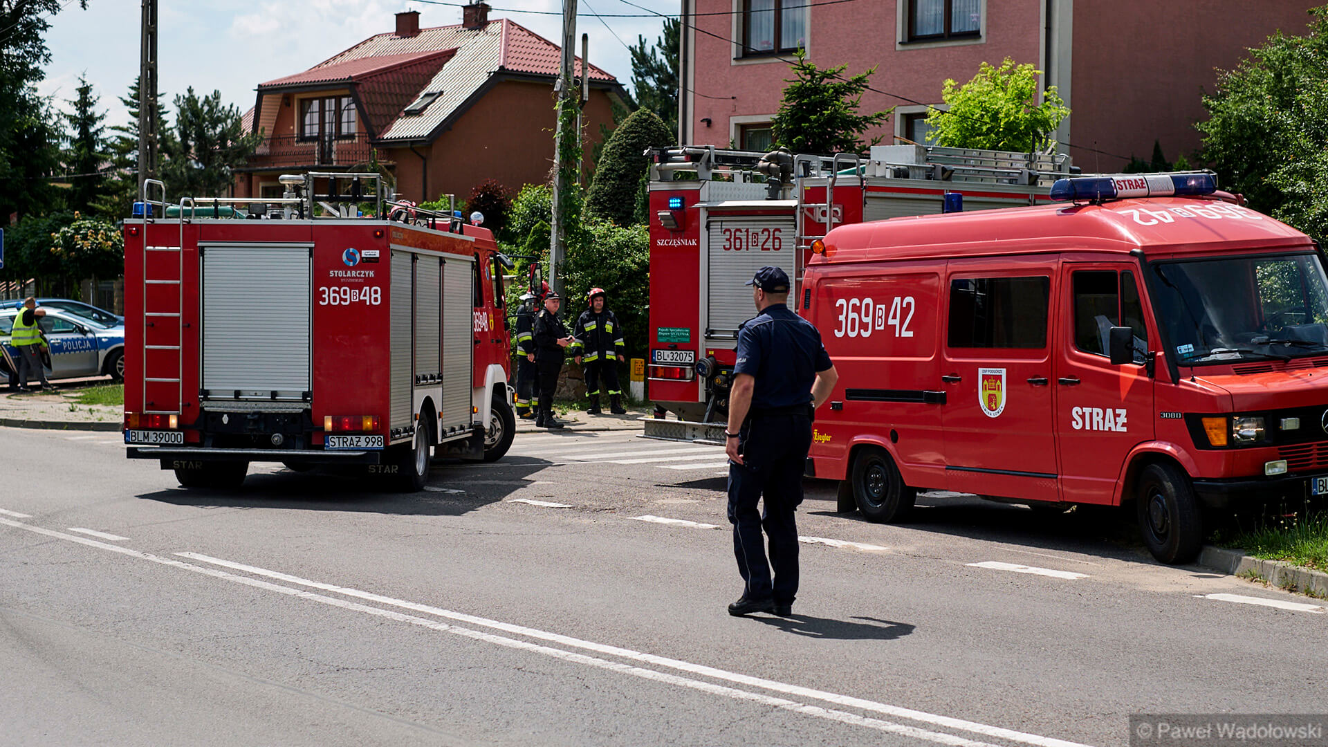 Ewakuacja w Łomży - doszło do wycieku gazu
