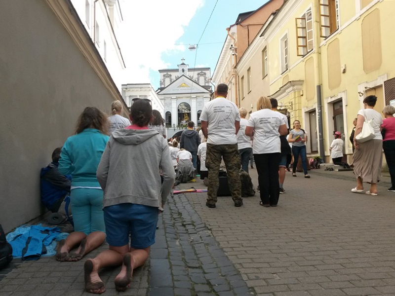 Pielgrzymi z Białegostoku dotarli do Ostrej Bramy