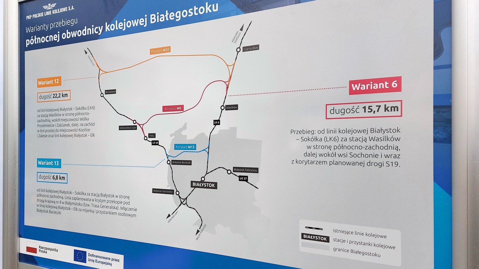 Mieszkańcy gmin Wasilków i Dobrzyniewo Duże mówią "nie" jednemu z wariantów obwodnicy kolejowej
