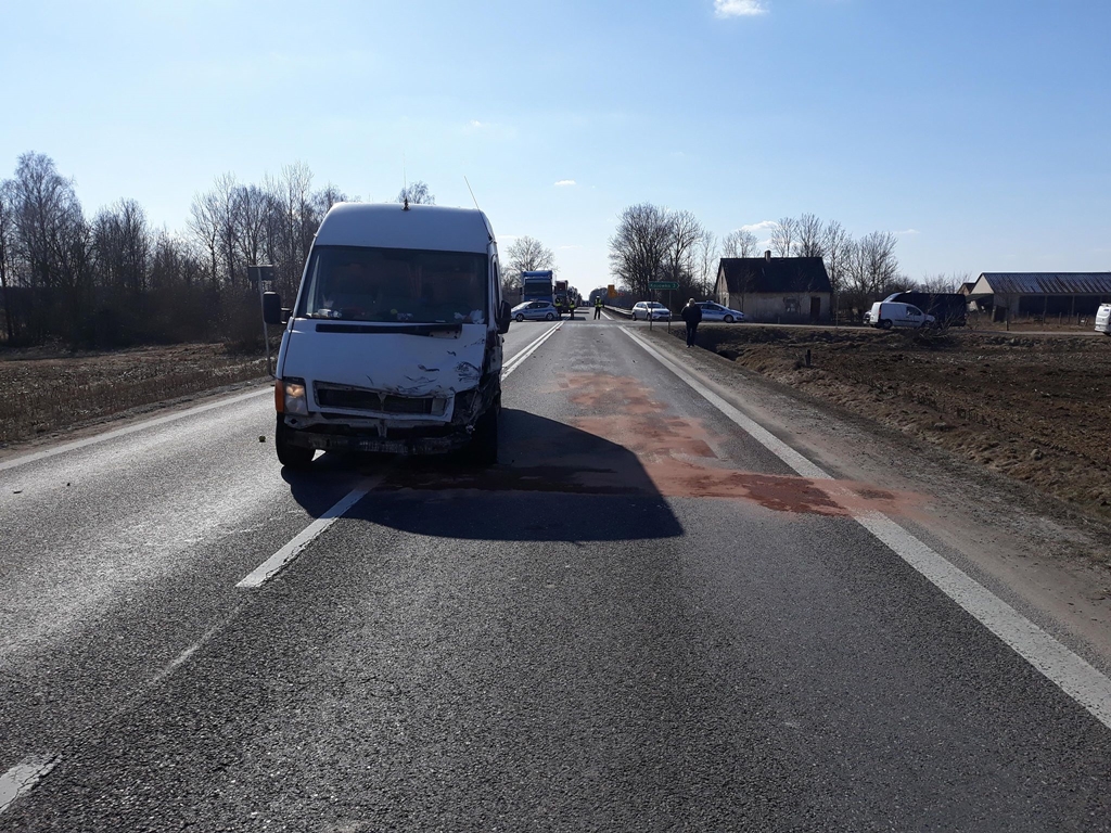 Wypadek między Grajewem a Rajgrodem - jedna osoba ciężko ranna