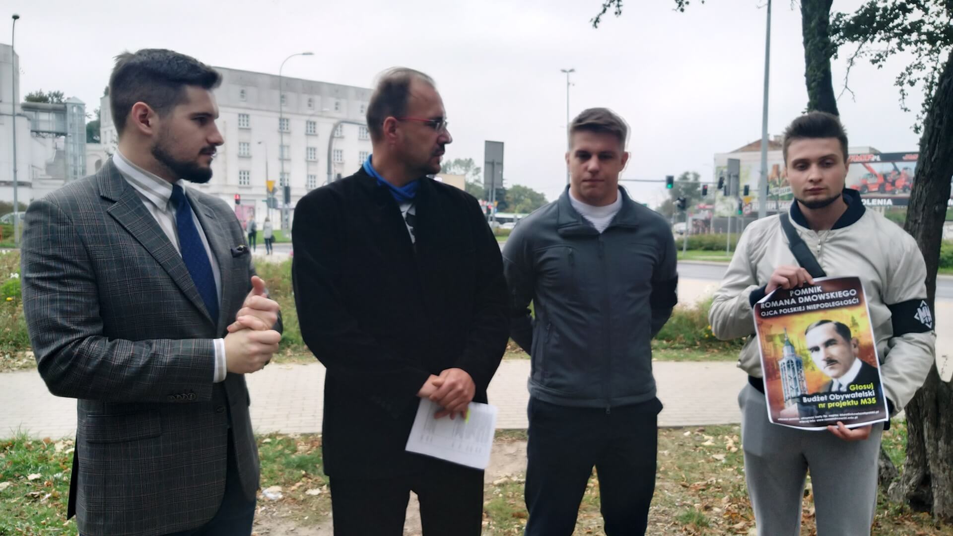 Pomnik Romana Dmowskiego jednym z projektów do przyszłorocznego budżetu obywatelskiego