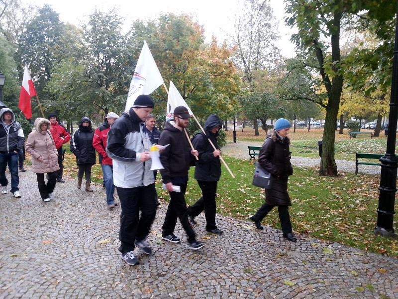 Region:  W Łomży i Suwałkach protestowano przeciwko przyjmowaniu uchodźców