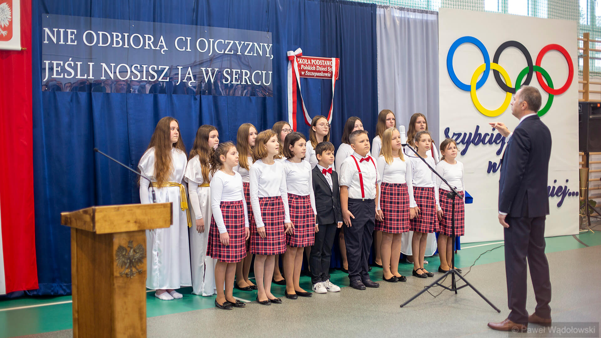 Szkoła Podstawowa w Szczepankowie zyskała patrona i sztandar