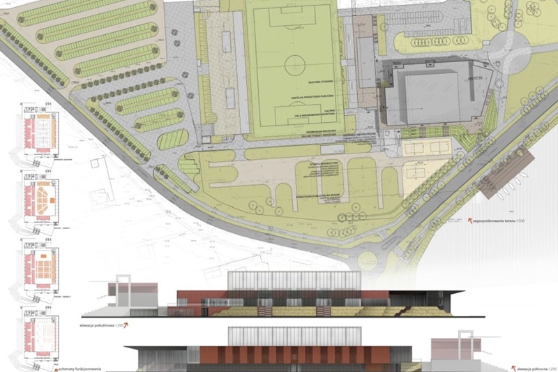Budowana w Suwałkach hala sportowa, zmniejszy camping