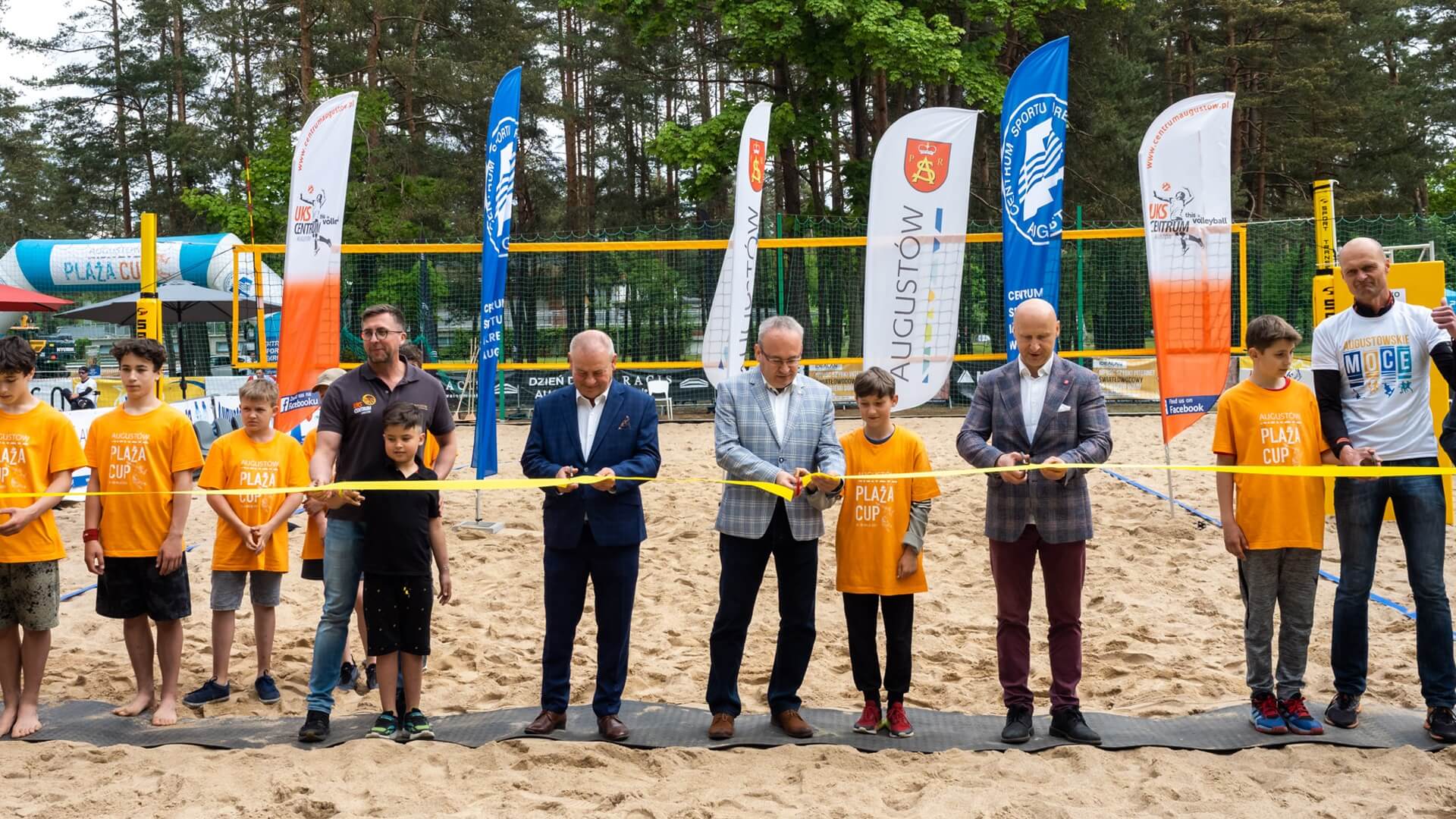 W Augustowie oficjalnie otwarto Centrum Sportów Plażowych