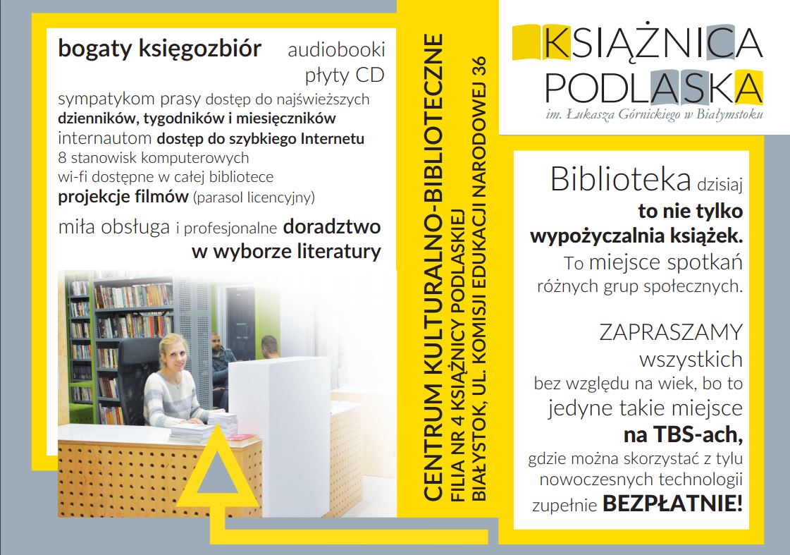 Otwarcie filii nr 4 Książnicy Podlaskiej w Białymstoku