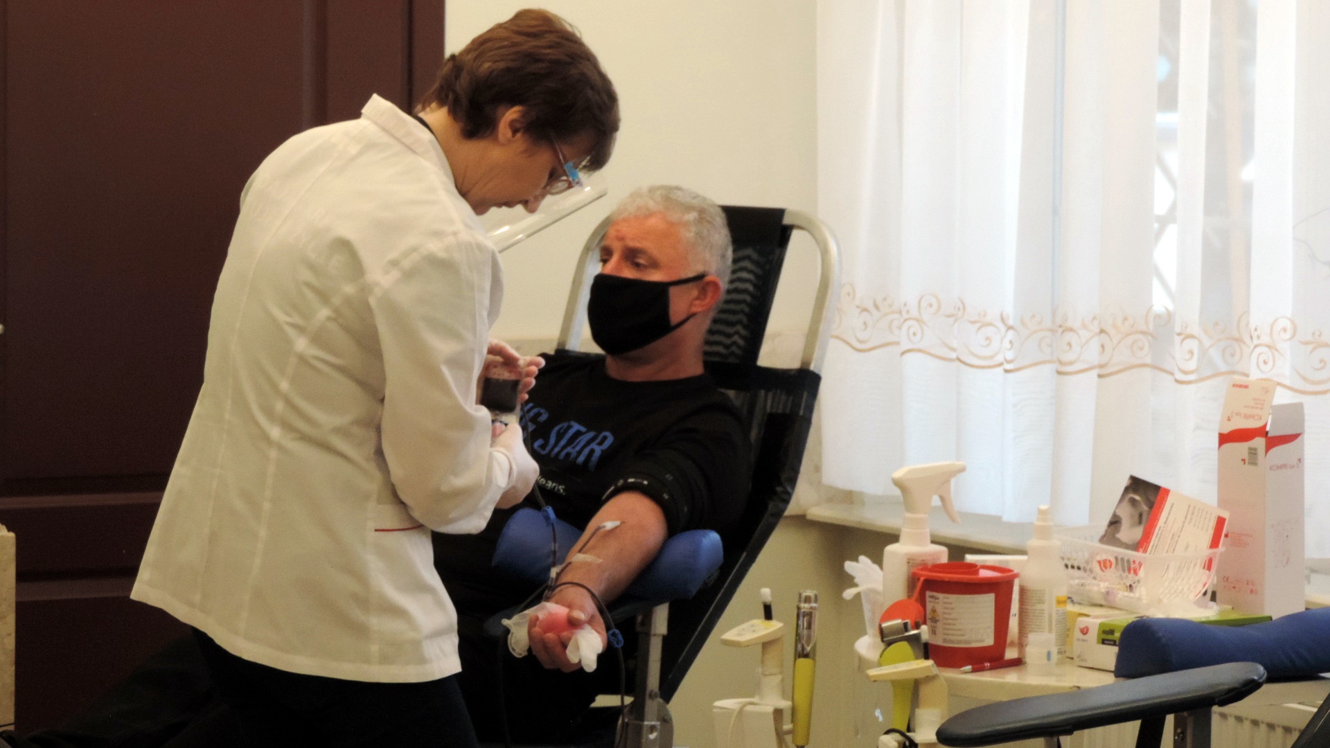 Krwiobus przyjechał do kilku podlaskich miejscowości - można było podzielić się najcenniejszym darem