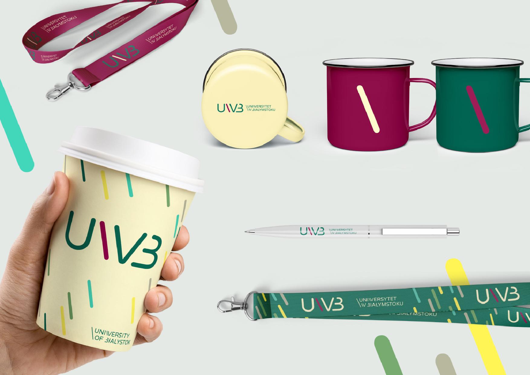 Uniwersytet w Białymstoku z własnym logo