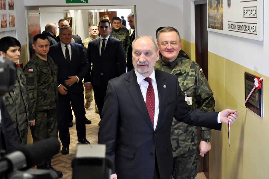 Punkt informacyjny Wojsk Obrony Terytorialnej otwarty w Białymstoku