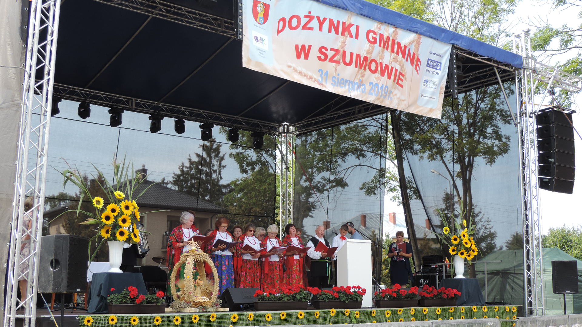 Moc atrakcji podczas dożynek w gminie Szumowo