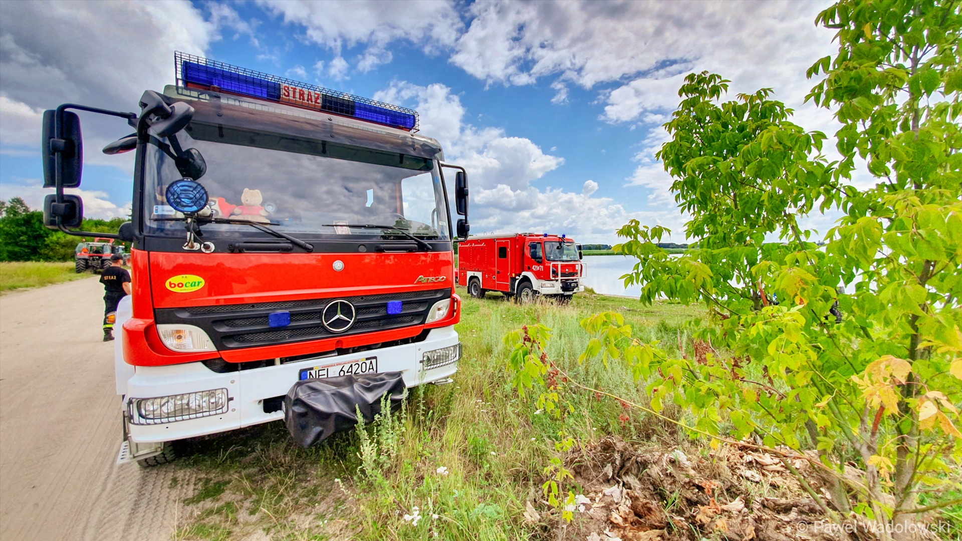 Z jeziora Bolesty w gminie Bakałarzewo wyłowiono ciało starszego mężczyzny