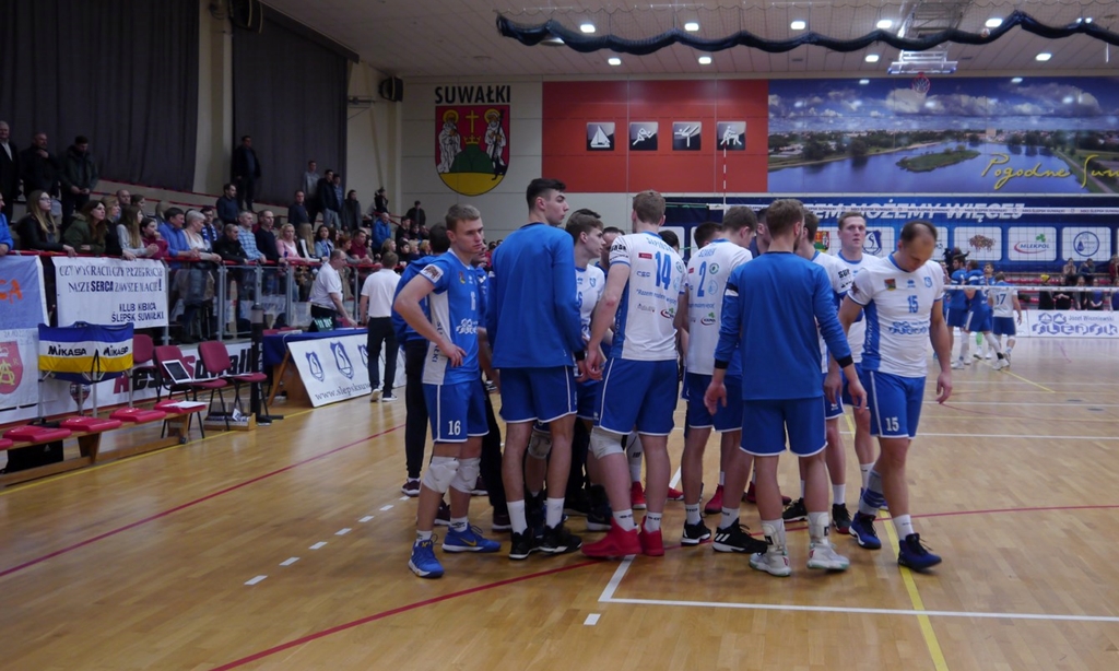 Ślepsk Suwałki przegrywa z Aqua Zdrój Wałbrzych 3:1