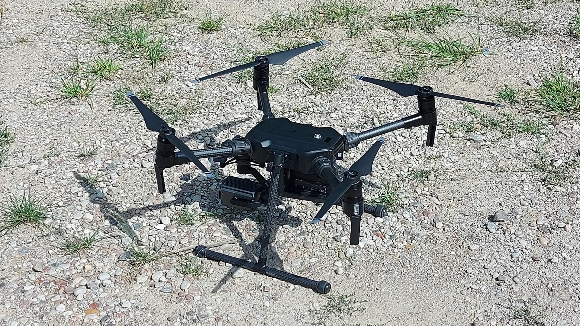 Łomżyńscy policjanci będą wykorzystywać drona do kontroli drogowych