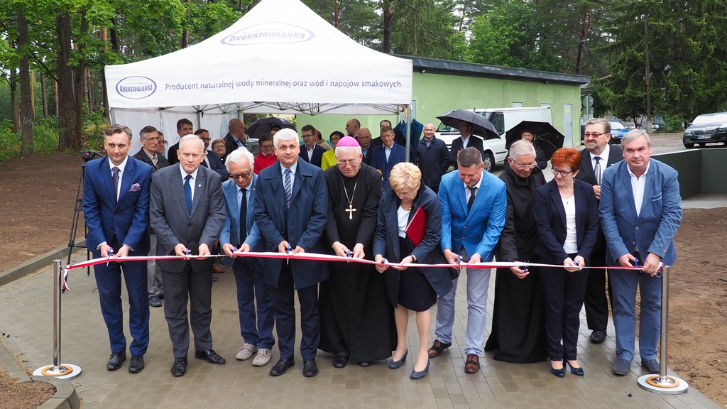 Przy augustowskim szpitalu działa lądowisko dla śmigłowców