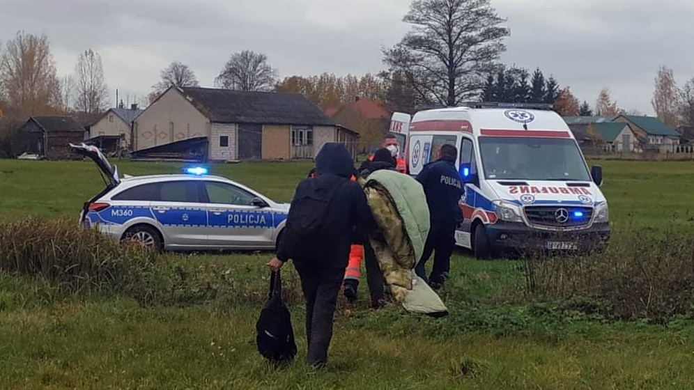 Kolejny policyjny pościg - zatrzymany Ukrainiec, który przewoził 12 osób [zdjęcia]