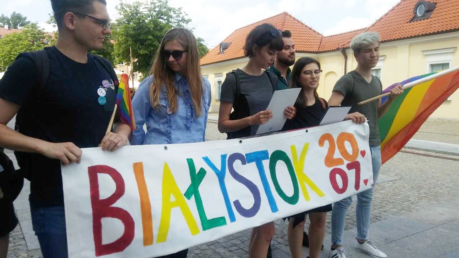 Działacze Stowarzyszenia Tęczowy Białystok zapowiedzieli Marsz Równości w mieście