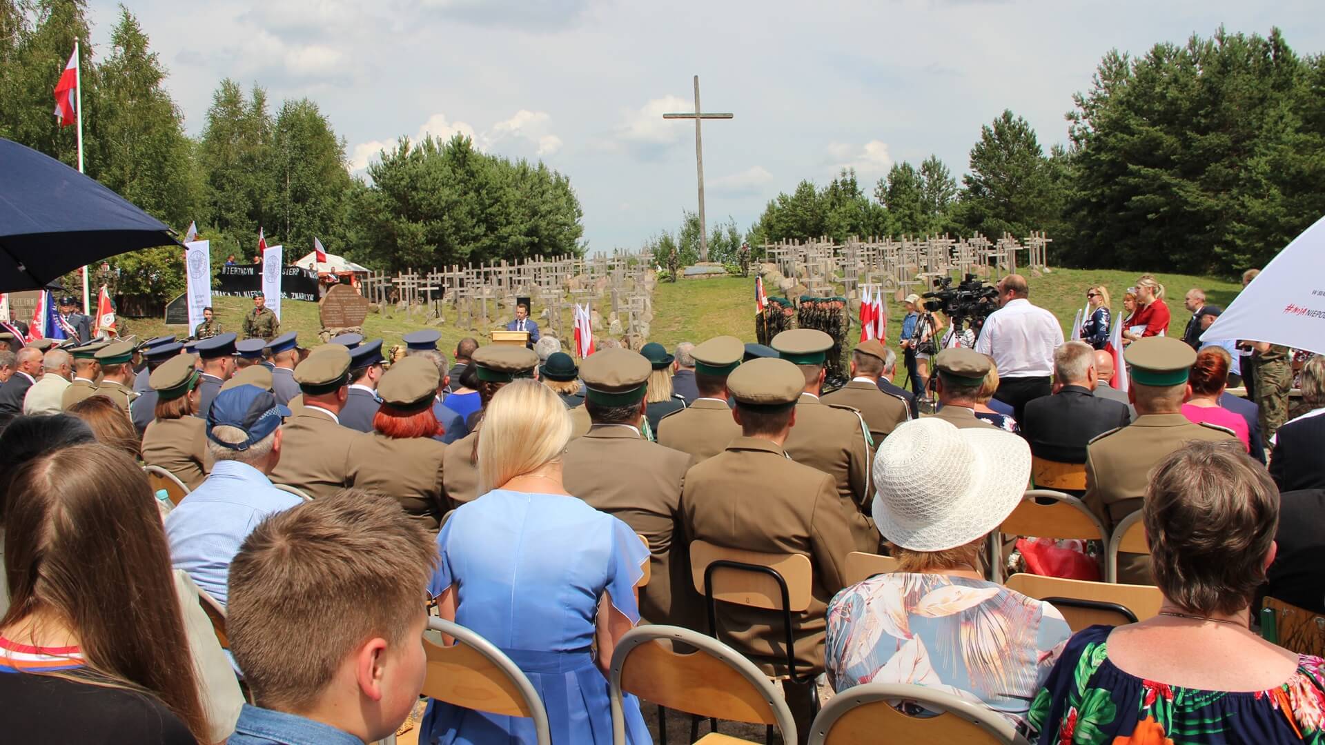 W Gibach przy Wzgórzu Krzyży uczczono pamięć ofiar Obławy Augustowskiej