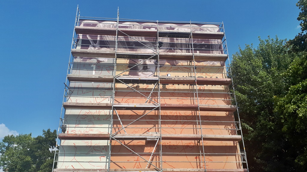 Ojcowie niepodległości na wspólnym selfie – w Białymstoku powstaje nowy mural