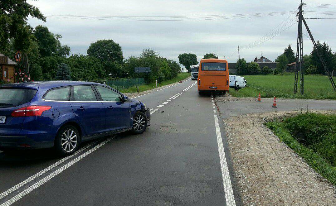 Wypadek w okolicach Wysokiego Mazowieckiego – jedna osoba ranna