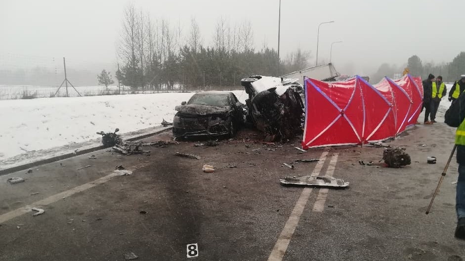 Ślisko na podlaskich drogach – doszło już do kilku zdarzeń drogowych