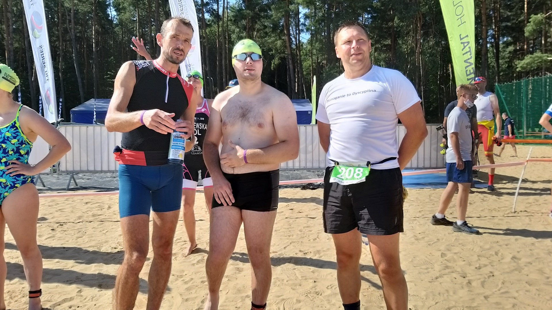 Trwają Mistrzostwa Polski Elemental Triathlon Series podczas których rywalizują sportowcy z niepełnosprawnościami