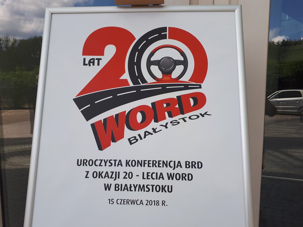 20 lat działalności Wojewódzkiego Ośrodka Ruchu Drogowego w Białymstoku
