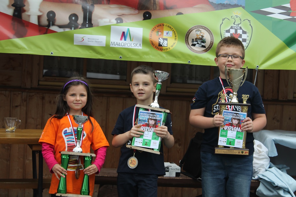 7-letni białostoczanin zdobył złoty medal podczas Szachowych Mistrzostw Polski